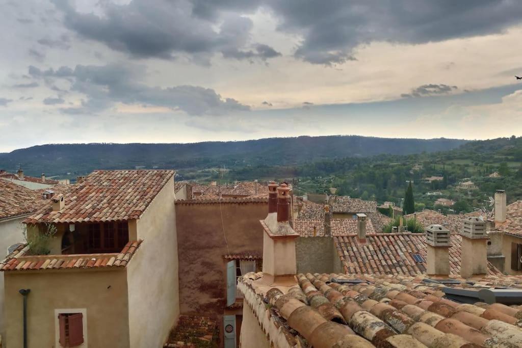 Appartement Studio vue sur la roche, au calme Moustiers #1 Extérieur photo